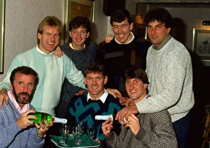 Celtic players at opening Fullarton Park hotel October 1986 Celtic players at opening Fullarton Park hotel October 1986