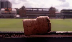 The champagne cork that saved England a boundary May 1999 The champagne cork that saved England a boundary May 1999