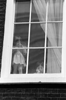 Images Dated 19th March 1985: Chancellor of the Exchequer Nigel Lawsons children Emily