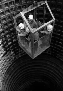 Channel Tunnel December 1987 The man who will start to dig the Channel Tunnel Channel Tunnel December 1987 The man who will start to dig the Channel Tunnel