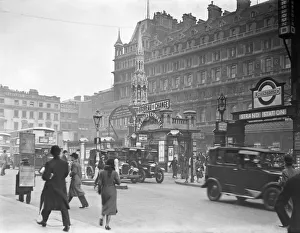 Charing Cross Station, on The Strand and next to Trafalgar Square Charing Cross Station, on The Strand and next to Trafalgar Square