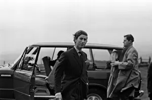 Images Dated 12th November 1970: Charles, Prince of Wales visits North Wales. 12th November 1970