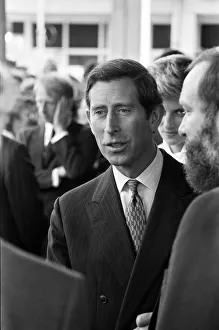 Charles, Prince of Wales visits Wythenshawe, Greater Manchester. 27th August 1985 Charles, Prince of Wales visits Wythenshawe, Greater Manchester. 27th August 1985