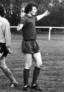 Charlie Sorbie, Coventry Sporting Club Football Player, in action, 8th November 1975 Charlie Sorbie, Coventry Sporting Club Football Player, in action, 8th November 1975