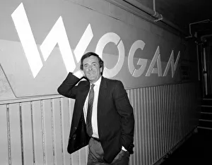Chat Show Host Terry Wogan pictured at Shepherds Bush theatre in London where his Chat Show Host Terry Wogan pictured at Shepherds Bush theatre in London where his