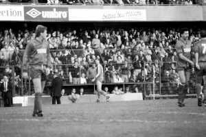 Chelsea 0 v. Wimbledon 4. Division One Football. December 1986 LF21-12-131 Chelsea 0 v. Wimbledon 4. Division One Football. December 1986 LF21-12-131