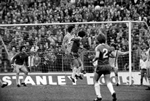 Chelsea 1 v. Cardiff 0. Division 2 football. March 1980 LF01-34-025 Chelsea 1 v. Cardiff 0. Division 2 football. March 1980 LF01-34-025