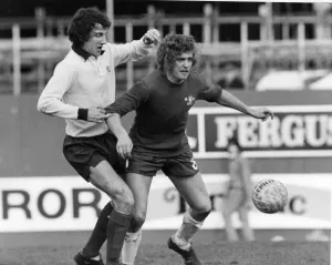 Chelsea v Derby County league match at Stamford Bridge January 1974 Chelsea v Derby County league match at Stamford Bridge January 1974