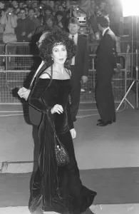 Cher attending the premiere of the film Empire of the Sun in London Cher attending the premiere of the film Empire of the Sun in London