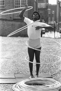Chico Johnson 24 year old from California August 1983 - world record holder for twirling Chico Johnson 24 year old from California August 1983 - world record holder for twirling