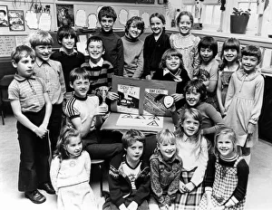Children at Chop Gate Primary School near Stokesley, 28th September 1982 Children at Chop Gate Primary School near Stokesley, 28th September 1982