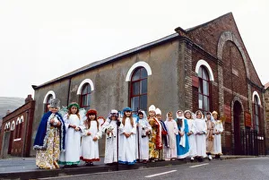 Children taking part in a nativity to raise funs for an East Cleveland Methodist Chapel Children taking part in a nativity to raise funs for an East Cleveland Methodist Chapel