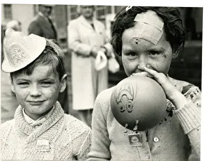 Two children taxi drivers outing 1963 Liam Docherty Two children taxi drivers outing 1963 Liam Docherty