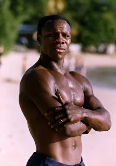 Chris Eubank WBO Middleweight Boxing Champion Chris Eubank WBO Middleweight Boxing Champion