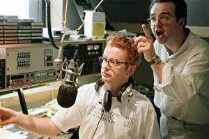 Chris Evans, radio And TV presenter at his last rehersal for his BBC Radio 1 Breakfast Chris Evans, radio And TV presenter at his last rehersal for his BBC Radio 1 Breakfast