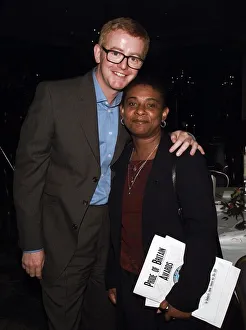 Chris Evans TV presenter with Doreen Lawrence May 1999 at The Mirror Pride of Chris Evans TV presenter with Doreen Lawrence May 1999 at The Mirror Pride of