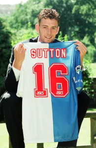 Chris Sutton signs for Blackburn Rovers, the deal worth £ Chris Sutton signs for Blackburn Rovers, the deal worth £