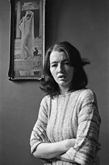 Christine Keeler in her London flat. 19th June 1980 Christine Keeler in her London flat. 19th June 1980