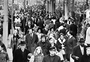 Christmas shoppers on Church Street, one of Liverpool's shopping areas Christmas shoppers on Church Street, one of Liverpool's shopping areas