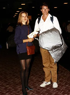 Christopher Reeve Actor with girlfriend Dana Morosini Christopher Reeve Actor with girlfriend Dana Morosini