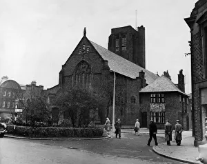 The Church of St Helen is in Church Street, St Helens, Merseyside, 25th August 1958 The Church of St Helen is in Church Street, St Helens, Merseyside, 25th August 1958