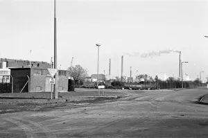 Ciba Geigy Chemical Plant, Grimsby, North East Lincolnshire, December 1984 Ciba Geigy Chemical Plant, Grimsby, North East Lincolnshire, December 1984