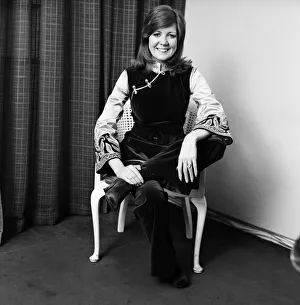 Cilla Black, who is playing Aladdin at the Palladium, tries on her costume for the first Cilla Black, who is playing Aladdin at the Palladium, tries on her costume for the first