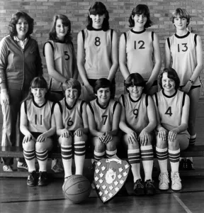 Cleveland County Under 14 Basketball Team, 27th April 1982 Cleveland County Under 14 Basketball Team, 27th April 1982