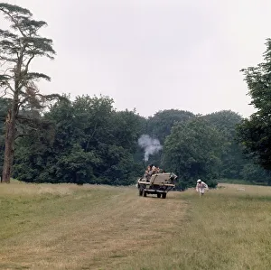 Cliff Richard, Hugh Griffiths and Anthony Andrews seen here filming a scene from the film Cliff Richard, Hugh Griffiths and Anthony Andrews seen here filming a scene from the film