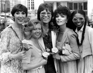 Cliff Richard Pop Singer Actor with some friends Cliff Richard Pop Singer Actor with some friends