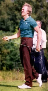 Clint Eastwood actor playing golf at Gleneagles in Scotland A©Mirrorpix Clint Eastwood actor playing golf at Gleneagles in Scotland A©Mirrorpix