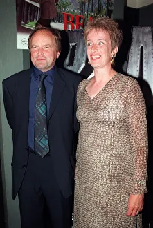 Clive Anderson Tv presenter & wife Jane in August 1997 at the film premiere of Mr Bean Clive Anderson Tv presenter & wife Jane in August 1997 at the film premiere of Mr Bean