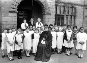 The clock is being turned back at a Leamington school which is celebrating its 100th The clock is being turned back at a Leamington school which is celebrating its 100th