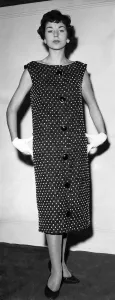 Clothing Fashion 1957. September 1957 P021527 Clothing Fashion 1957. September 1957 P021527