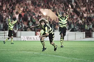Images Dated 13th August 1996: Clyde 1-3 Celtic, Scottish League Cup Second Round match at Broadwood Stadium