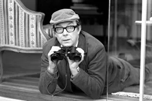 Images Dated 31st December 1971: Comedian Eric Morecambe seen here at his Hertfordshire home 1971 71-12050-002