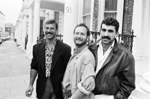 Comedian Kenny Everett pictured outside his home in South Kensington, London Comedian Kenny Everett pictured outside his home in South Kensington, London