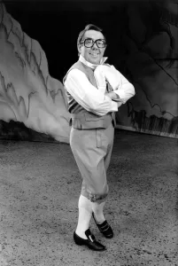 Comedian Ronnie Corbett who appeared in pantomine as Buttons in Cinderella at the Theatre Comedian Ronnie Corbett who appeared in pantomine as Buttons in Cinderella at the Theatre