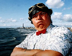 Comedian Roy Chubby Brown in Blackpool July 1993 Comedian Roy Chubby Brown in Blackpool July 1993