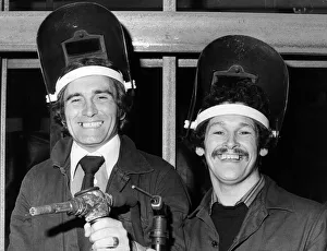 Comedy Duo, Tommy Cannon and Bobby Ball, return to the Crane Fruehauf factory in Oldham Comedy Duo, Tommy Cannon and Bobby Ball, return to the Crane Fruehauf factory in Oldham