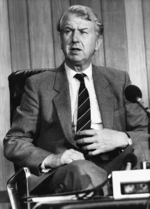 Conservative Secretary of State for Energy Peter Walker. Picture taken: May 1986 Conservative Secretary of State for Energy Peter Walker. Picture taken: May 1986