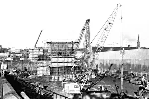 The construction of the new Redheugh Bridge across the River Tyne in Newcastle 12 January The construction of the new Redheugh Bridge across the River Tyne in Newcastle 12 January