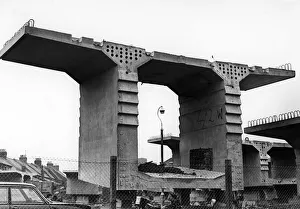Construction of the Tyneside Metro. 9th November 1977 Construction of the Tyneside Metro. 9th November 1977