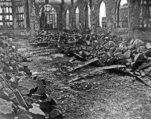 Coventry Cathedral as it looked on the morning of November 15th 1940 Coventry Cathedral as it looked on the morning of November 15th 1940