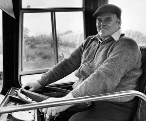 Coventry coach operator Harry Shaw. 5th August 1980 Coventry coach operator Harry Shaw. 5th August 1980
