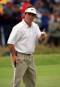 Craig Parry Golfer celebrates his 1st Birdie July 1999 at the British Open Golf Craig Parry Golfer celebrates his 1st Birdie July 1999 at the British Open Golf