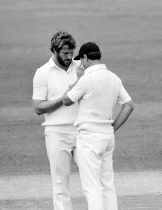 Cricket The Ashes England v Australia 2nd Test at Lords July 1981 Ian Botham Cricket The Ashes England v Australia 2nd Test at Lords July 1981 Ian Botham