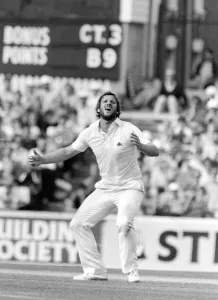 Cricket The Ashes England v Australia 6th Test at The Oval August 1981 Ian Botham Cricket The Ashes England v Australia 6th Test at The Oval August 1981 Ian Botham