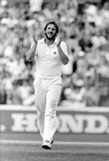 Cricket The Ashes England v Australia 6th Test at The Oval August 1981 ian Botham Cricket The Ashes England v Australia 6th Test at The Oval August 1981 ian Botham