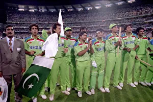 Cricket World Cup 1992 - Australia: Final: England v. Pakistan at Melbourne Cricket World Cup 1992 - Australia: Final: England v. Pakistan at Melbourne